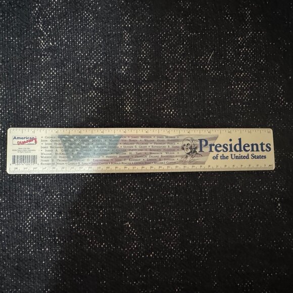 American Discovery Presidents of the United States Flexible Ruler, Circa 1999 - Picture 10 of 10